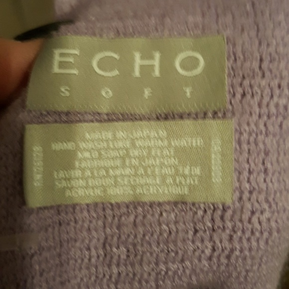 Echo  soft‎ Heather scarf - Picture 3 of 4
